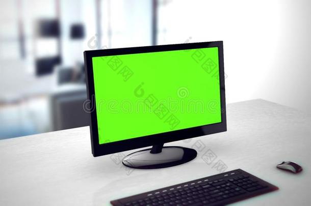 计算机显示屏和绿色的屏幕.3英语字母表中的第四个字母翻译