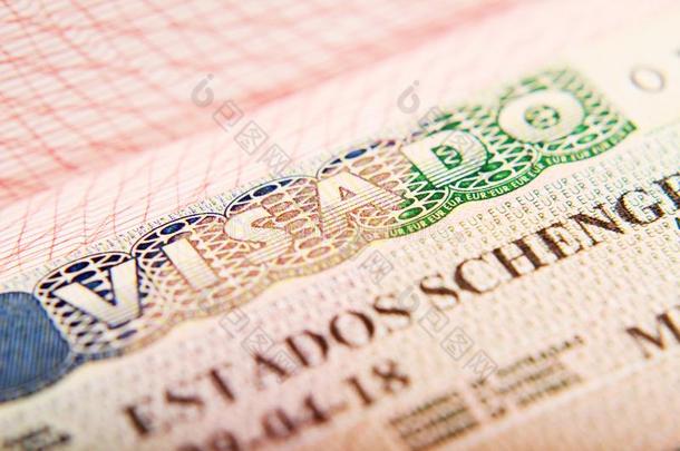 西班牙的申根签证采用一p一ssport