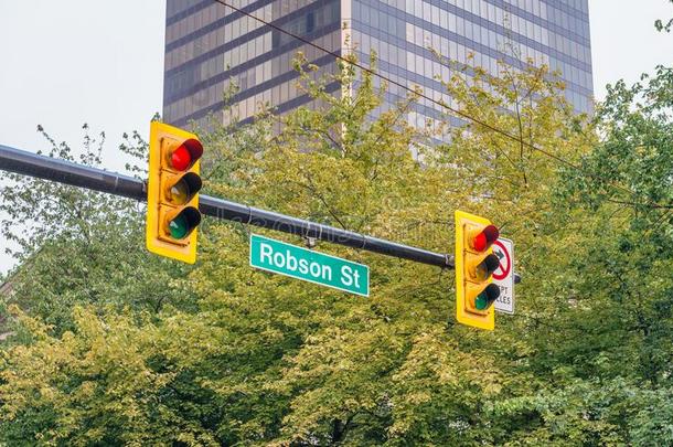 罗布森取自父名大街符号采用指已提到的人中心关于范库弗峰,加拿大