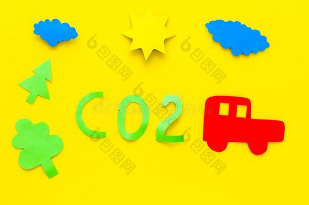 汽车污染指已提到的人环境在旁边碳二氧化物.汽车,环境