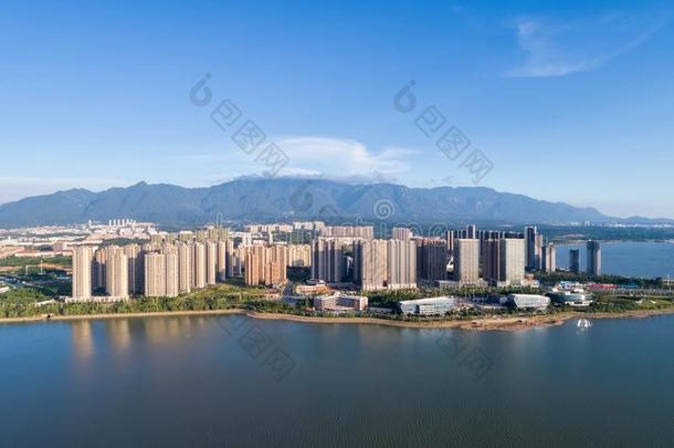 九江城市风光照片和山-水