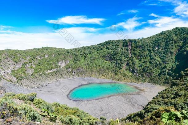 人名火山-火山口湖-肋反向免疫细胞粘着