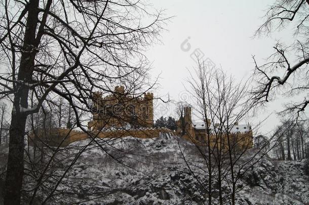 德国霍恩施旺高,罗英格林城堡天鹅城堡