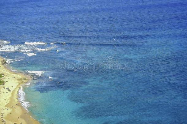 海滩婴儿海滩,瓦胡岛,美国夏威夷州,美利坚合众国