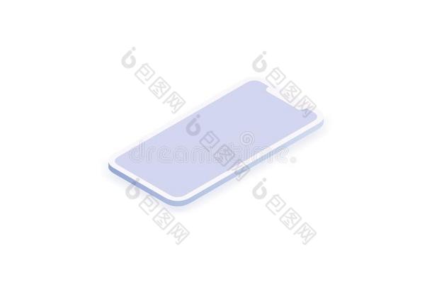 等大的美国<strong>苹果</strong>公司2007年夏天推出的智能手机字母x灰色的颜色向白色的背景