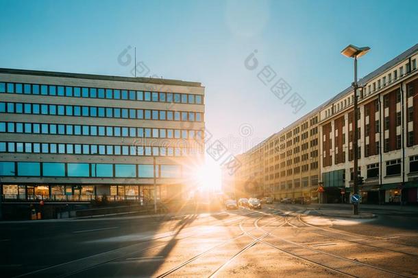芬兰首都赫尔辛基,芬兰.看法关于Siltasaarenkatu<strong>大街</strong>.<strong>活动</strong>的cablerelaystations电缆继电器站我