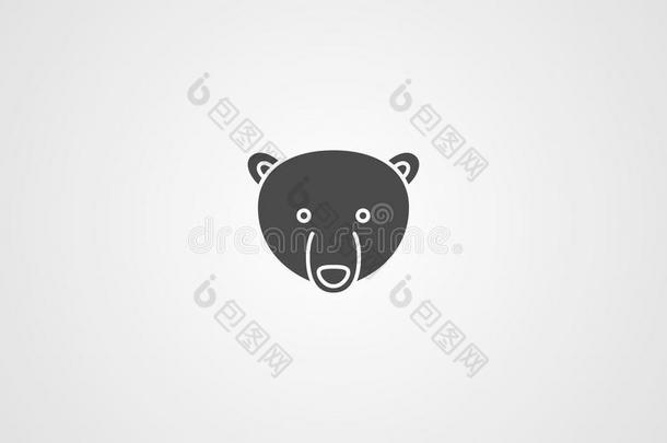 熊矢量偶像符号象征