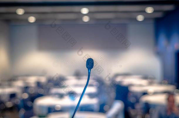 会议音乐会房间和microphone麦克风为公众的说话和per为m