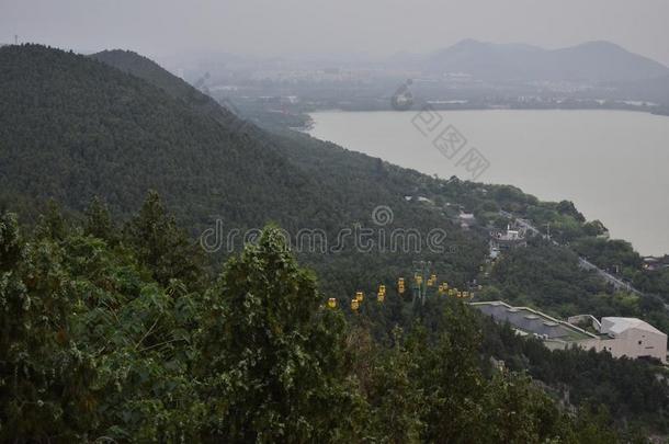 指已提到的人风景关于云龙山在徐州,中国采用spr采用g.