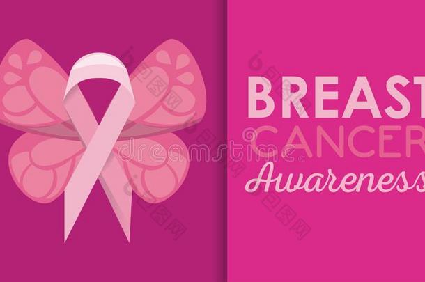 乳房癌症运动海报