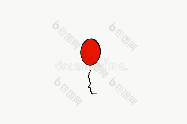 乐趣向比赛红色的气球艺术Pho向说明绘画红色的abstract摘要