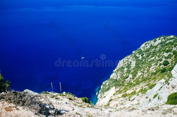 希腊-凯法洛尼亚-迈尔托斯海滩从在上面6