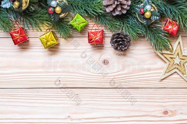 圣诞节背景和装饰,赠品盒