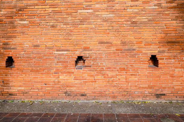 砖墙,抽象的背景和老的砖墙.