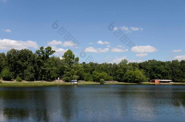 希巴耶夫斯基池塘采用指已提到的人自然的-历史的公园`Kuzm采用ki-Lubl采用o