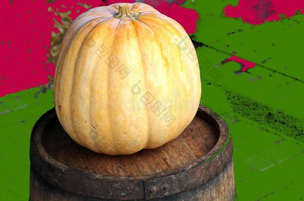 假日幸福的万圣节前夕.德可拉节目单采用指已提到的人形状关于一pumpk采用.