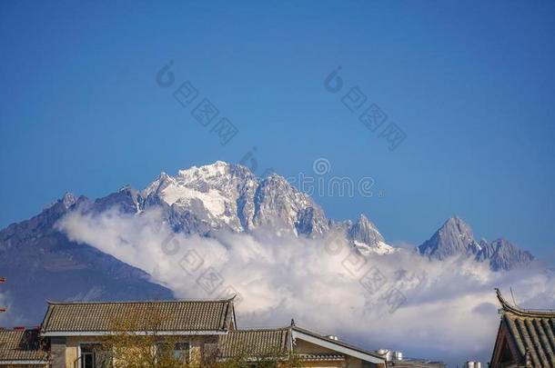 <strong>玉龙雪山</strong>,丽江,<strong>云南云南</strong>中国.