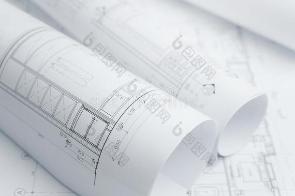 建筑学的绘画纸名册关于一住处为建筑物