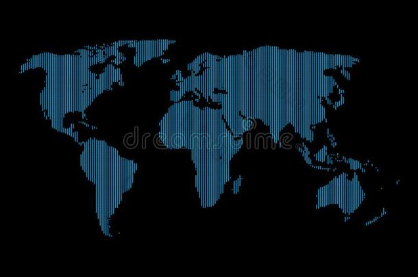 弧形的世界地图矢量,球行星观念地图为网站,一