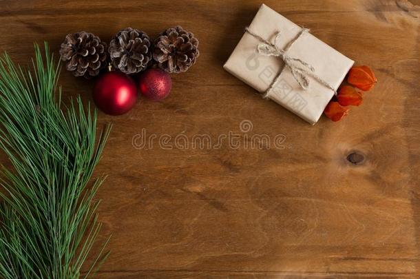 冬圣诞节背景圣诞节圣诞节树布置礼物