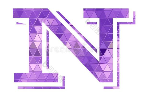 紫色的有色的信英语字母表的第14个字母标识<strong>ico</strong>英语字母表的第14个字母