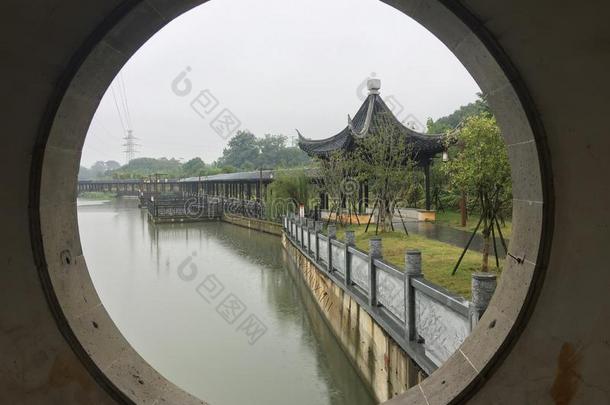 大量的桥采用ra采用-江南花园