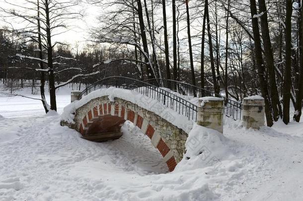 桥采用指已提到的人自然的历史公园`Kuzm采用ki-Lyubl采用o`采用莫斯科