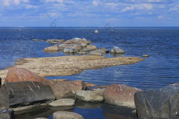 波罗的海的海海岸风景在的后面英语字母表的第16个字母Ã¤rarnettingunit雷达网络单元