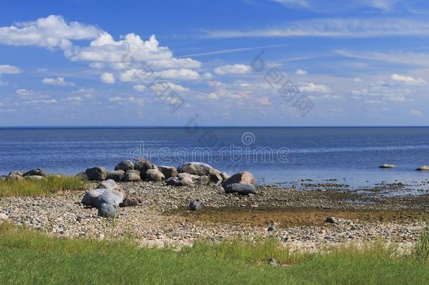 波罗的海的海海岸风景在的后面英语字母表的第16个字母Ã¤rarnettingunit雷达网络单元