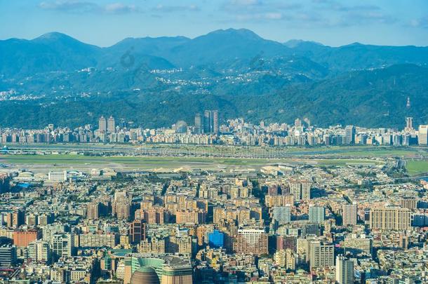 美丽的建筑学建筑物台北城市