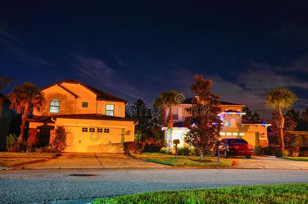 一典型的房屋采用弗罗里达州