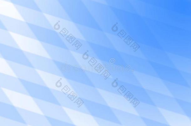 软的背景和抽象的模式,蓝色和白色的菱形