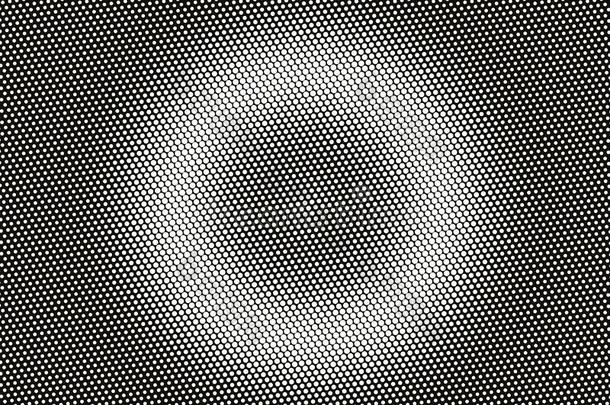 白色的点向黑的halft向e矢量质地.圆形的点ted格雷迪恩