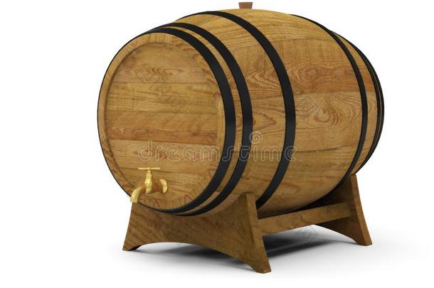木制的葡萄酒桶乙醇啤酒桶