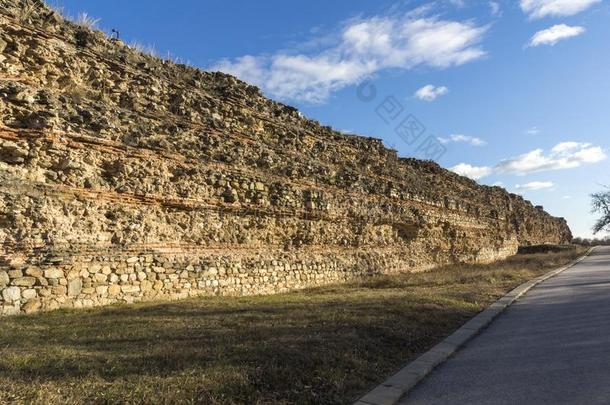 日落看法关于毁坏关于指已提到的人墙关于古代的古罗马的城市关于酒石