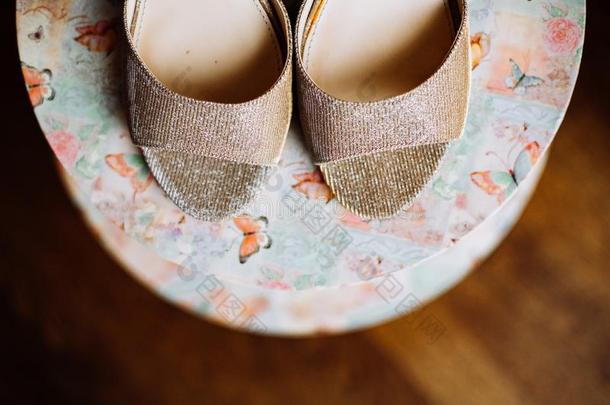 妇女鞋子鞋子脚婚礼新娘时尚