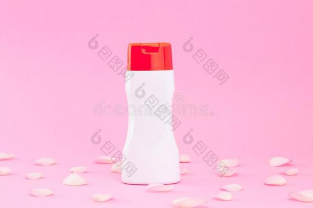 白色的化妆品塑料制品瓶子或容器产品f或凝胶,鲁梯