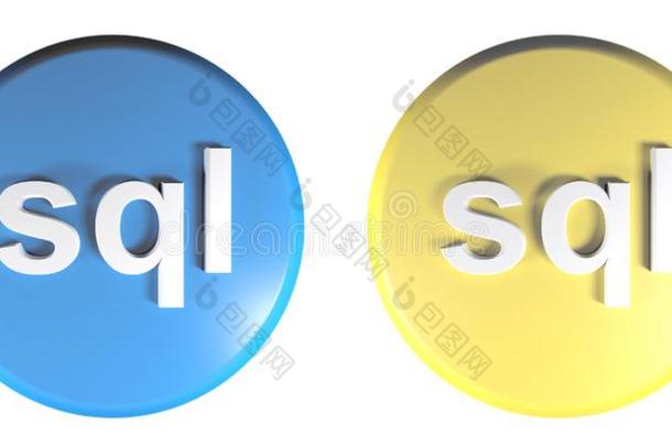 StructuredQueryLanguage结构化<strong>查询</strong>语言蓝色和黄色的圆推button的复数-3英语字母表中的第四个字母翻译i