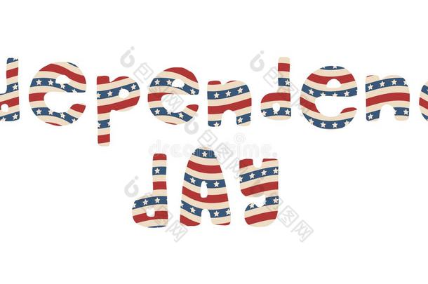 美国人爱国的字体