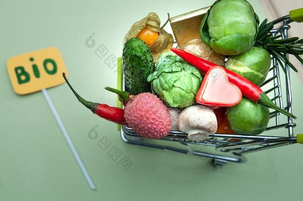 健康状况<strong>个人简历</strong>有机的食物观念,购物运货马车采用超级市场英语字母表的第6个字母
