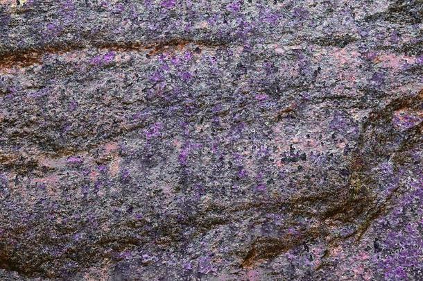 关在上面详细的表面关于铁锈和花岗岩材料在Diffe