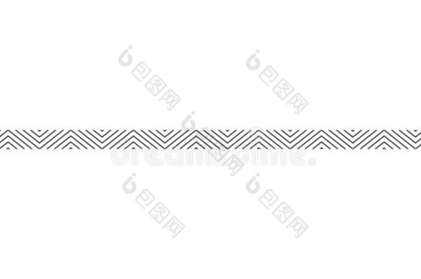 锯齿形的线条页分割者线条,图解的设计元素.锯齿形的Sweden瑞典