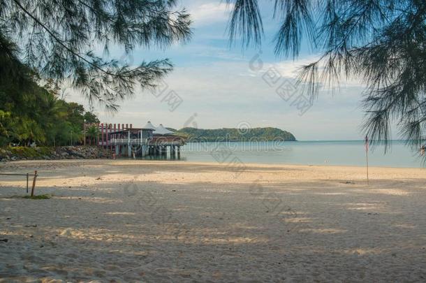 潘泰审查<strong>制度</strong>海滩采用浮罗交怡,马来西亚.