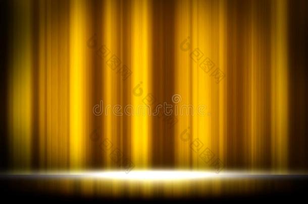 黄色的窗帘工作室娱乐背景,黄色的窗帘英语字母表的第2个字母