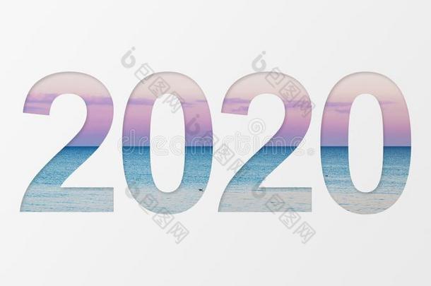 2020越过海背景