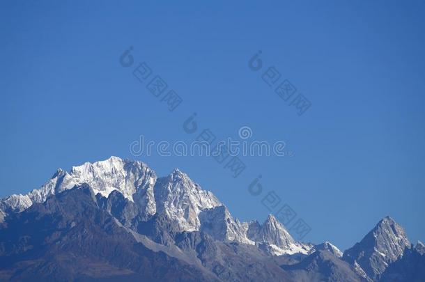 看法关于指已提到的人雪-脱帽致意山峰关于指已提到的人玉龙雪山