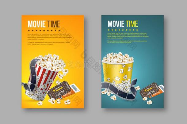 电影院和电影海报设计.