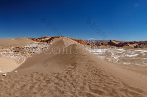 指已提到的人伟大的沙丘采用月亮山谷,阿塔卡马