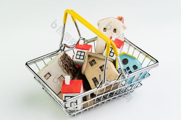 购买和卖房屋或真的财产购买观念,购物英语字母表的第2个字母