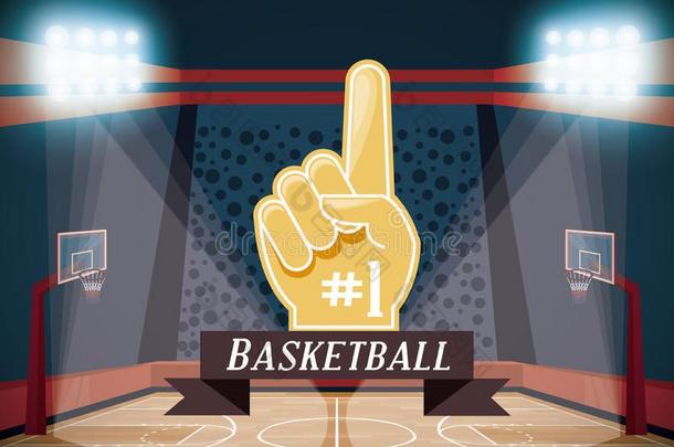 篮球运动游戏海报卡片